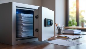 découvrez le coffre-fort arkevia, la solution idéale pour sécuriser vos documents administratifs. avec un design robuste et des fonctionnalités avancées, protégez vos informations sensibles contre les accès non autorisés. faites de la sécurité de vos documents une priorité avec arkevia.