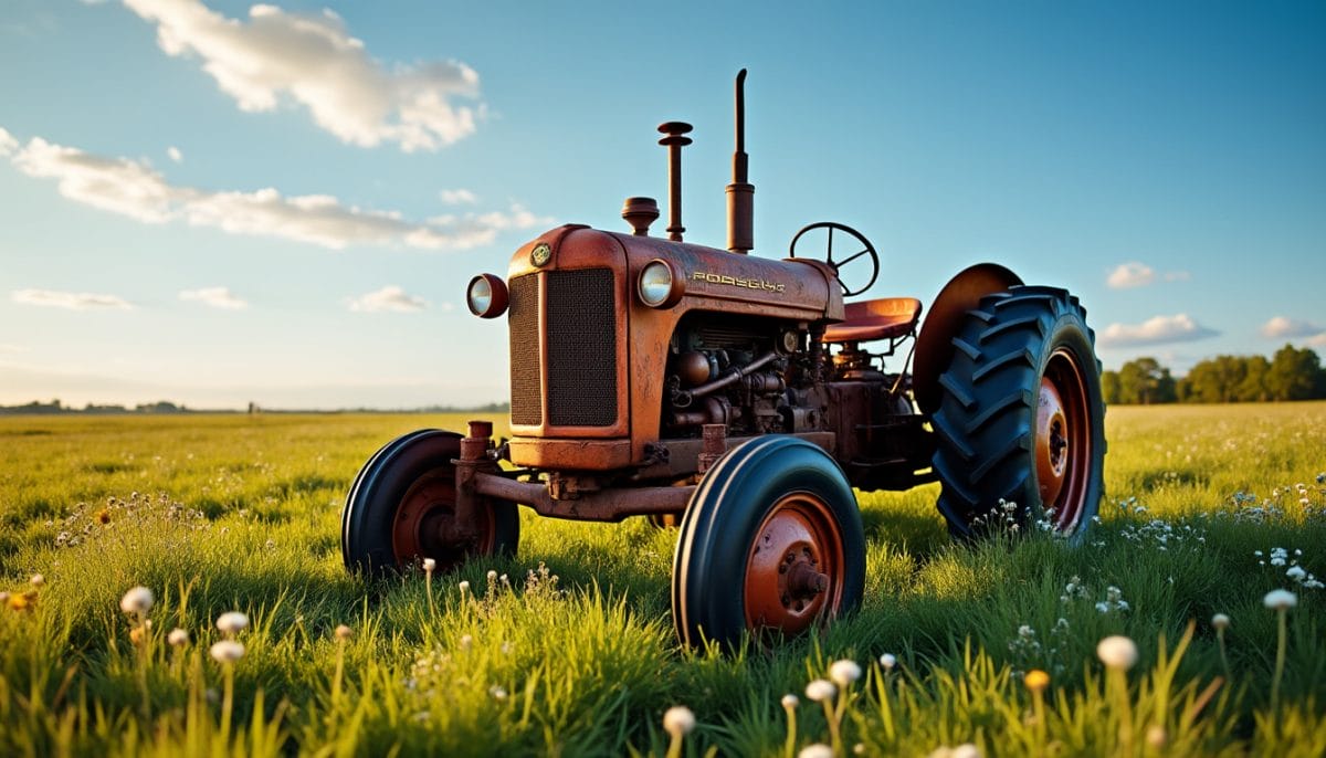 découvrez le tracteur porsche, l'alliance parfaite entre puissance, performance et design. conçu pour les agriculteurs exigeants, ce tracteur allie innovation technologique et confort d'utilisation pour optimiser vos tâches agricoles. explorez les caractéristiques qui font de ce modèle un choix idéal sur le marché.